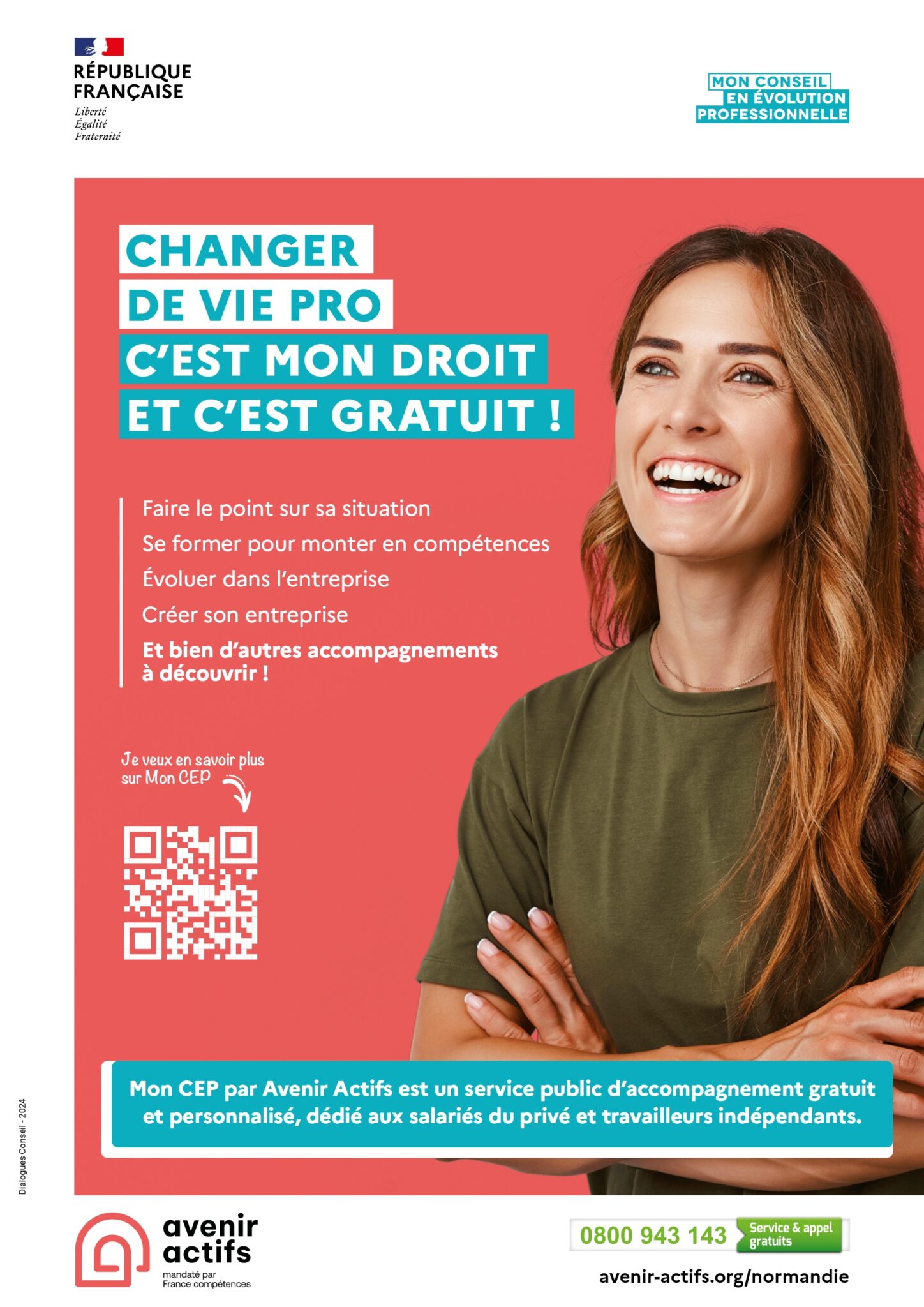 Affiche Mon CEP Normandie