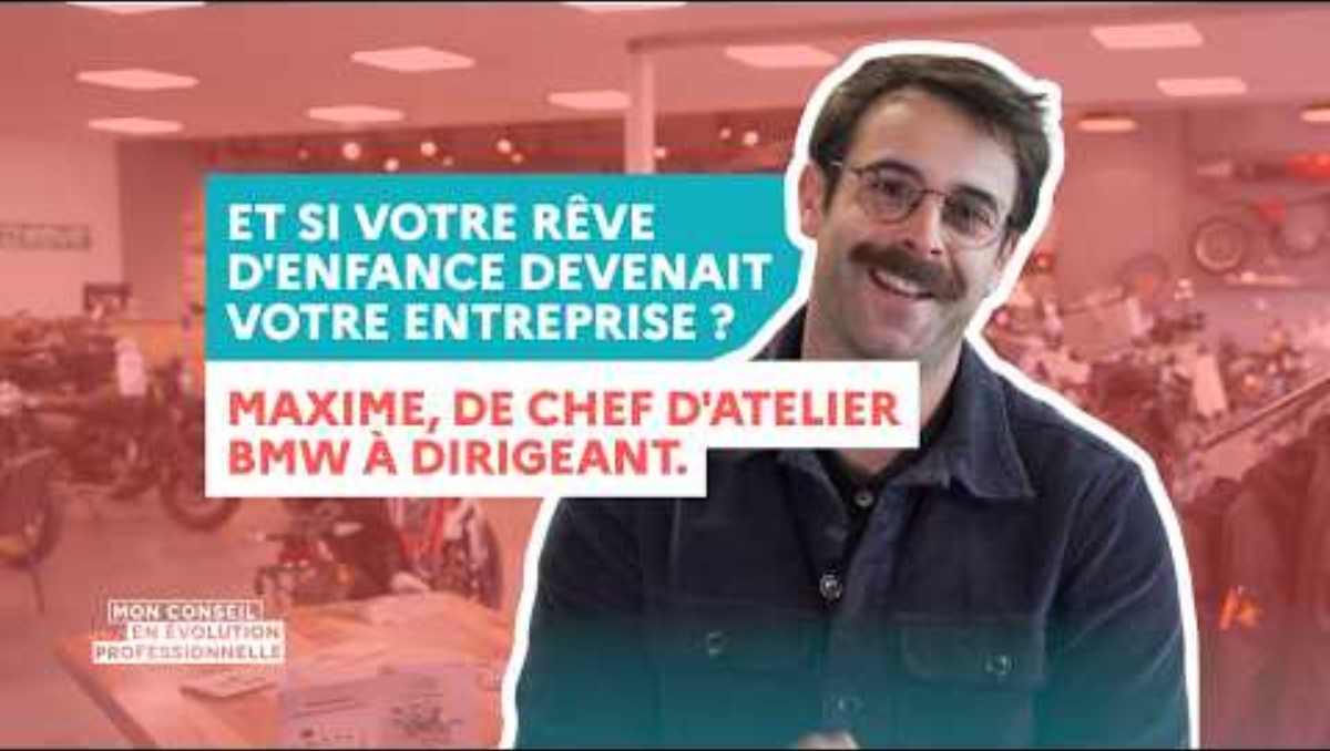 Témoignage vidéo : Maxime devient dirigeant